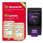 Starter Pack SCJ piana : Pasta SCJ Solopol GFX 3,25l + Dozownik do pasty w pianie